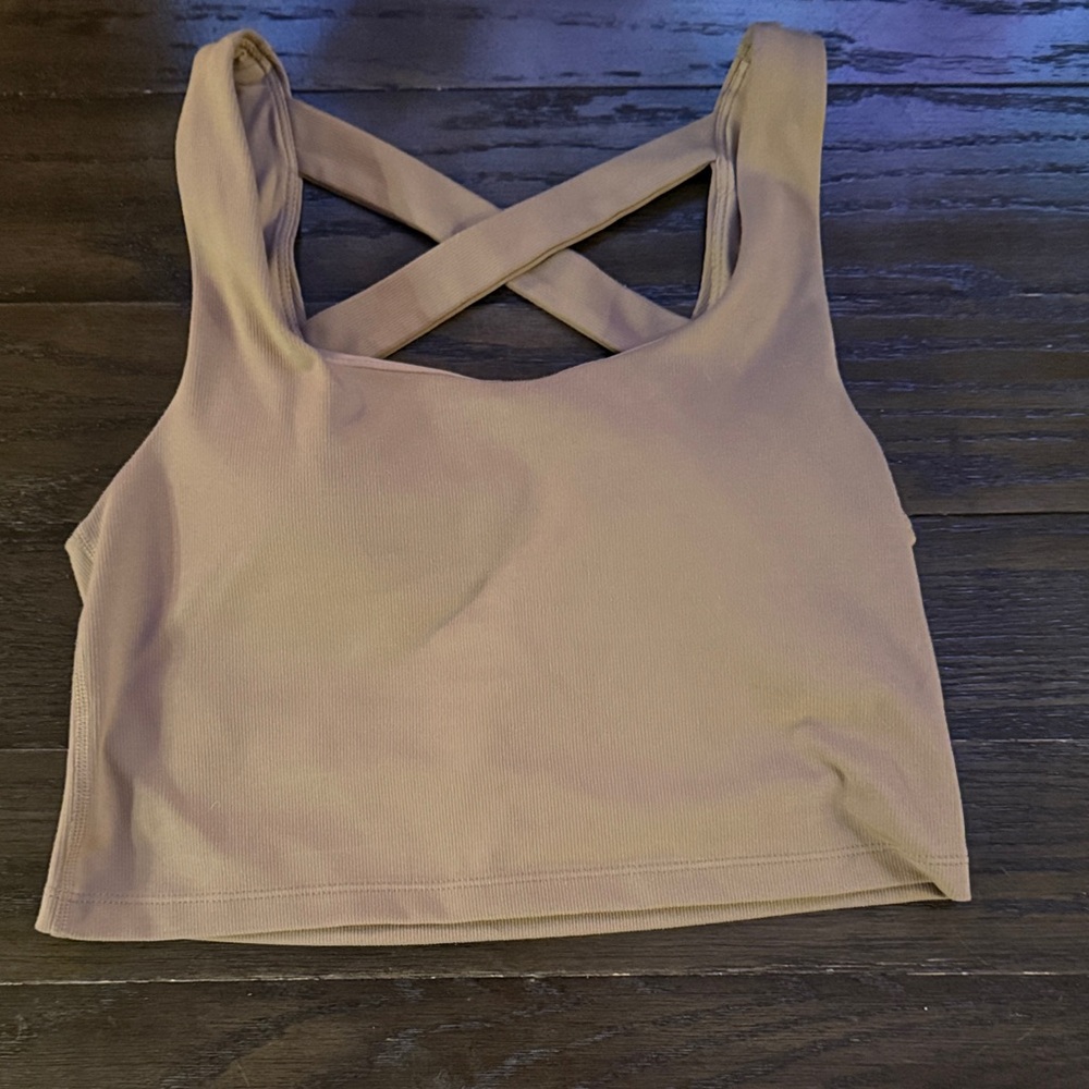Jockey Tan Crop Top